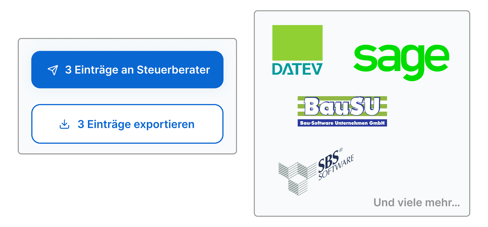 Export zum Steuerberater